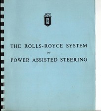 Rolls-Royce System of Power Assisted Steering publicação ORIGINAL impecável comprar usado  Enviando para Brazil
