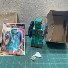 Tinplate clockwork robot for sale  BARNSLEY