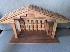Wood nativity stable for sale  Delaware