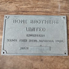 Vintage makers metal for sale  LIVERPOOL