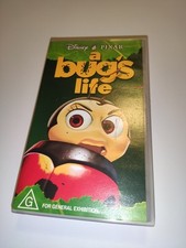 Fita de vídeo Disney Pixar A Bug’s Life (VHS, 1999) Francis Ladybug comprar usado  Enviando para Brazil