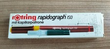Rotring rapidograph iso gebraucht kaufen  Düsseldorf