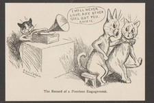 Louis wain cartoon for sale  BRIGHTON