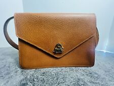 Bolsa tiracolo Ralph Lauren vintage couro logotipo marrom comprar usado  Enviando para Brazil