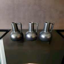 Matt black vases for sale  BOLTON