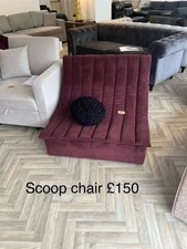 Scoop chair display for sale  BLACKWOOD