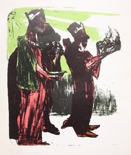 Emil nolde farboffsetlithograp gebraucht kaufen  München