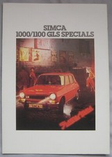 1978 simca 1000 for sale  DARWEN