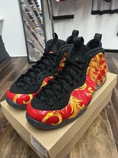 Nike Air Foamposite One Supreme SP Sport vermelho preto dourado 652792-600 masculino tamanho 12 comprar usado  Enviando para Brazil
