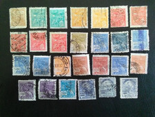 BRASIL 27 SELOS USADOS 1920 BRASIL DEFINITIVES 40 - 2000 REIS. comprar usado  Enviando para Brazil