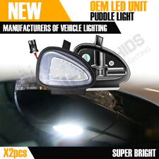 2x VW MK6 Golf SOB ESPELHO LED POÇA UNIDADES DE LUZ CANBUS SEM ERROS Branco comprar usado  Enviando para Brazil
