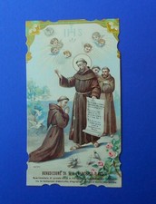 Santino holycard benedizione usato  Firenze