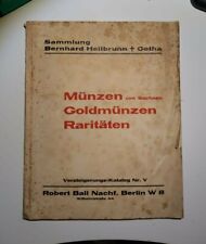 Catalogo gotha münzen usato  Roma