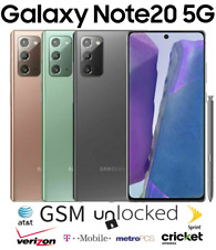 Smartphone SAMSUNG GALAXY NOTE 20 5G SM-N981U 128GB GSM+CDMA desbloqueado caixa aberta comprar usado  Enviando para Brazil