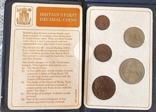Britian 1stdecimal coins for sale  BOREHAMWOOD