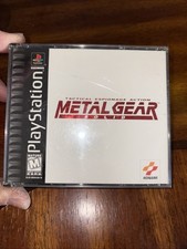 Usado, Metal Gear Solid (Black Label, PS1) — Completo com Manual —  comprar usado  Enviando para Brazil