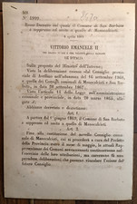 San barbato 1869 d'occasion  Expédié en France