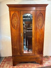 Edwardian inlaid mahogany for sale  EASTLEIGH