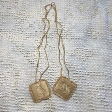 Antique scapular embroidered for sale  Cleveland