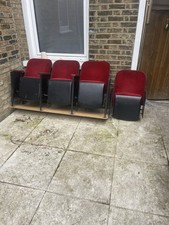 Antique cinema chairs for sale  ENFIELD
