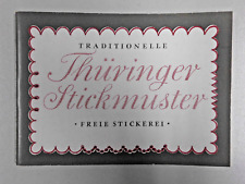 Traditionelle thüringer stick gebraucht kaufen  Suhl