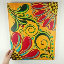 Abstract flowers painting for sale  Houston