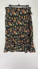 Novo com etiquetas Mittoshop mini-saia feminina floral tamanho grande preto envoltório multicolorido comprar usado  Enviando para Brazil