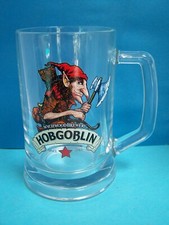 Hobgoblin glass tankard for sale  MERRIOTT