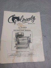Grizzly planer model for sale  Pompano Beach