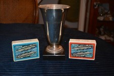 Coupe metal argente d'occasion  Nieul-sur-Mer