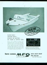 Barco Co. de fibra de vidro moldado C. 1960 Folha de vendas de 2 páginas The Westfield comprar usado  Enviando para Brazil