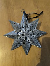 Metall stern durchbruchmuster gebraucht kaufen  Rattiszell