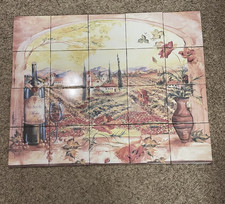 Backsplash mural view for sale  Yamhill