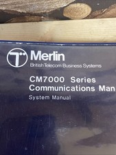 Merlin cm7000 series for sale  STEVENAGE