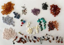 Beads blue lace for sale  RADSTOCK
