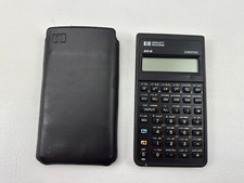 Antiga calculadora científica HP Hewlett Packard 20S com estojo deslizante testada  comprar usado  Enviando para Brazil