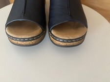 Rieker pantolette dunkelblau gebraucht kaufen  Pullach i.Isartal