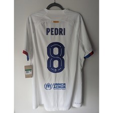 Camiseta FC Barcelona 2023-24 Away Pedri nova com etiquetas masculina GG autêntica Nike ADV kit comprar usado  Enviando para Brazil
