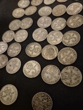 Bag silver coins. for sale  NORWICH