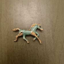 Spilla vintage cavallo usato  Italia
