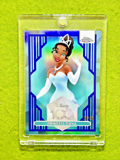 Princesa Tiana Disney 100 refrator azul #75 SP CARTÃO 2023 cromado PRINCESA E SAPO comprar usado  Enviando para Brazil