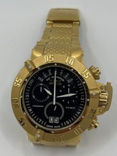 Usado, Relógio masculino Invicta Subaqua Noma III mostrador preto dourado modelo 17616 precisa de bateria comprar usado  Enviando para Brazil