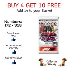 Cartões F1 2025 Topps Turbo Attax Formula 1 - #172 - #356 comprar usado  Enviando para Brazil