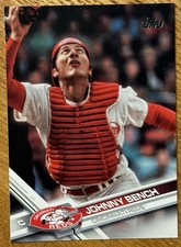 JOHNNY BENCH ~ 2017 Topps Update #US43 Image Variation SP ~ REDS HOFer comprar usado  Enviando para Brazil