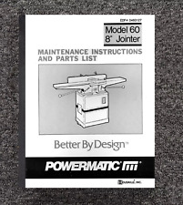 8in jointer maint. for sale  Houston