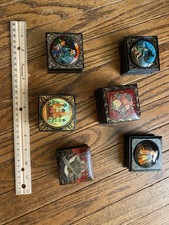 Small russian lacquered for sale  Peoria Heights