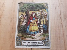 étiquette ancienne fil d'occasion  Pleyben