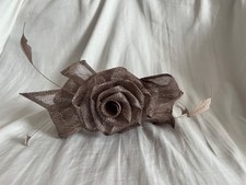 Fascinator gorgeous taupe for sale  WORCESTER