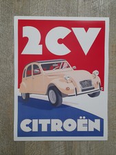 Citroen 2cv affiche d'occasion  Saint-Georges-de-Didonne