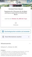 Tageskarte personen kristall gebraucht kaufen  Langenzenn